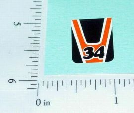 Superfast Matchbox #34 Vantastic Sticker