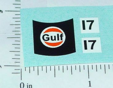 Matchbox #56 BMC Pininfarina Gulf Sticker Set Main Image