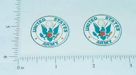 Pair US Army Smith Miller Truck Door Stickers