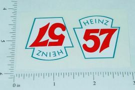 Smith Miller Heinz 57 Stake Truck Sticker Pair