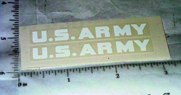 Pair Smith Miller US Army Troop Truck Stickers Main Image