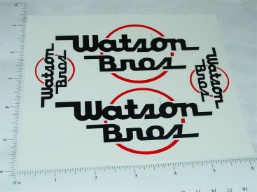 Smith Miller Watson Brothers GMC Van Sticker Set Main Image