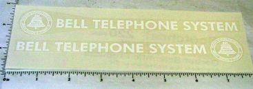 Smith Miller Mack Bell Telephone Sticker Set Pair Main Image