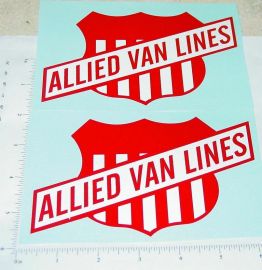Pair Smith Miller GMC Allied Van Lines Sticker Set