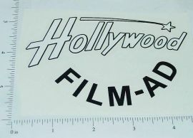 Smith Miller Mack Hollywood Film Ad Stickers