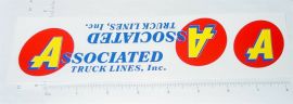 Smith Miller Associated Truck Lines Sticker Pair