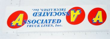 Smith Miller Associated Truck Lines Sticker Pair Main Image