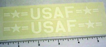 Pair Structo US Air Force Box Van Stickers Main Image