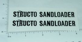 Pair Structo Sandloader Stickers