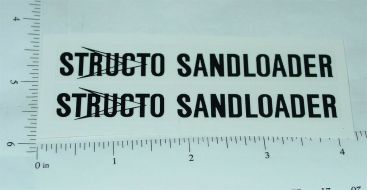 Pair Structo Sandloader Stickers Main Image