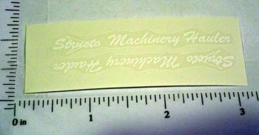 Structo Machinery Hauler Truck Sticker Pair Main Image