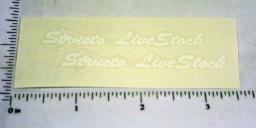 Structo Livestock Truck Sticker Pair Main Image