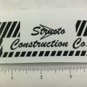 Structo Construction Company Replacement Sticker Main Image