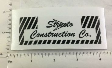 Structo Construction Company Replacement Sticker Main Image