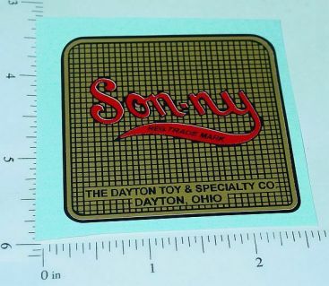 Sonny Truck Grill Replacement Sticker Main Image