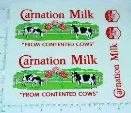 Tonka Carnation Milk Metro Van Sticker Set