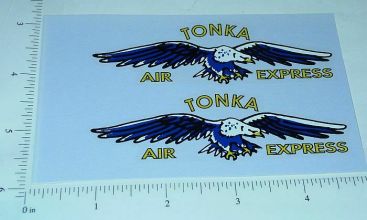 Pair Tonka Air Express Box Van Sticker Set Main Image