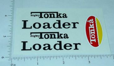 Mighty Tonka Loader Sticker Set Main Image