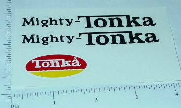 Mighty Tonka Dump Truck Sticker Set Main Image