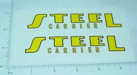Pair Tonka Steel Carrier Semi Stickers