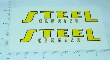 Pair Tonka Steel Carrier Semi Stickers Main Image