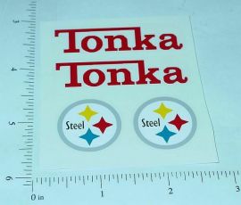 Tonka Pickup Camper Sticker Set