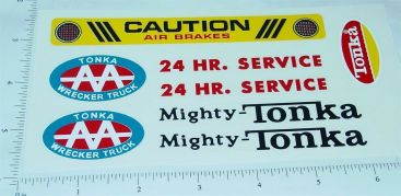 Mighty Tonka AA Wrecker Sticker Set Main Image