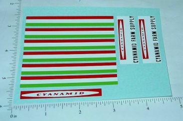 Tonka Cyanamid Farm Supply Truck Sticker Set Main Image