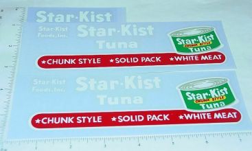 Tonka Starkist Tuna Box Van Sticker Set Main Image
