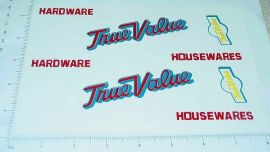 Pair Tonka True Value Hardware Box Van Stickers