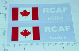 Pair Tonka Royal Canadian Air Force Jeep Stickers