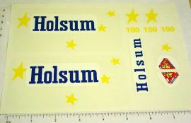 Tonka Holsum Bread Metro Van Sticker Set