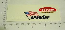 Mighty Tonka Crater Crawler Vehicle Stickers