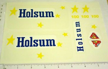 Tonka Holsum Bread Metro Van Sticker Set Main Image