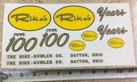 Tonka Rike Kumler Stores Truck Sticker Set