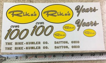 Tonka Rike Kumler Stores Truck Sticker Set Main Image