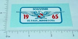 Tonka 1965 St. Paul Souvenir Jeep Hood Sticker