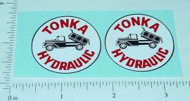 Pair Tonka Hydraulic Dump Truck Sticker Set