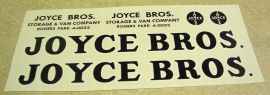 Tonka Joyce Brothers Allied Van Lines Sticker Set