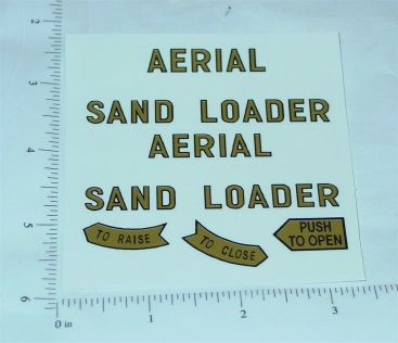 Tonka Aerial Sandloader Construction Toy Sticker Set Main Image