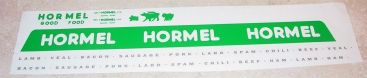 Tonka Hormel Meats Semi Truck Sticker Set Main Image