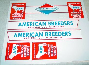 Tonka American Breeders Semi Truck Sticker Set Main Image