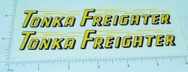 Pair Tonka Freighter Semi Trailer Stickers