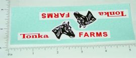 Tonka Horse Farms Truck & Trailer Sticker Pair