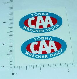 Pair Tonka Canada CAA Towing Service Stickers