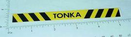 Tonka Construction Vehicle Rear Bumper Sticker