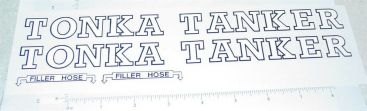 Tonka Tanker Semi Truck Sticker Set Main Image