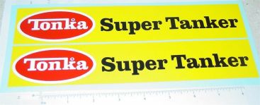 Tonka Super Tanker Replacement Sticker Pair Main Image