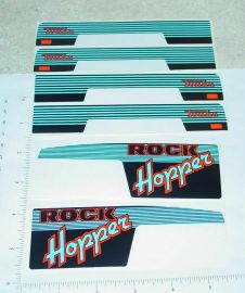 Tonka Rock Hopper Original NOS Sticker Set