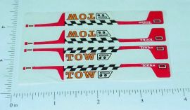 Pair Tiny Tonka Towing Original NOS Sticker Set